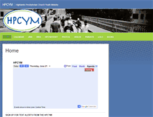 Tablet Screenshot of hpcym.org